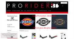 Desktop Screenshot of pro-rider34.com